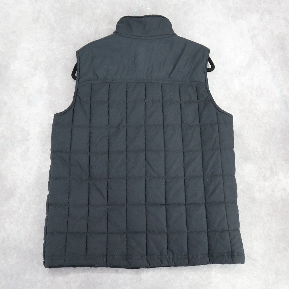 Orvis Vest Black EUC Men's M Puffer Quilted Jacket Casual Outdoors Hiking